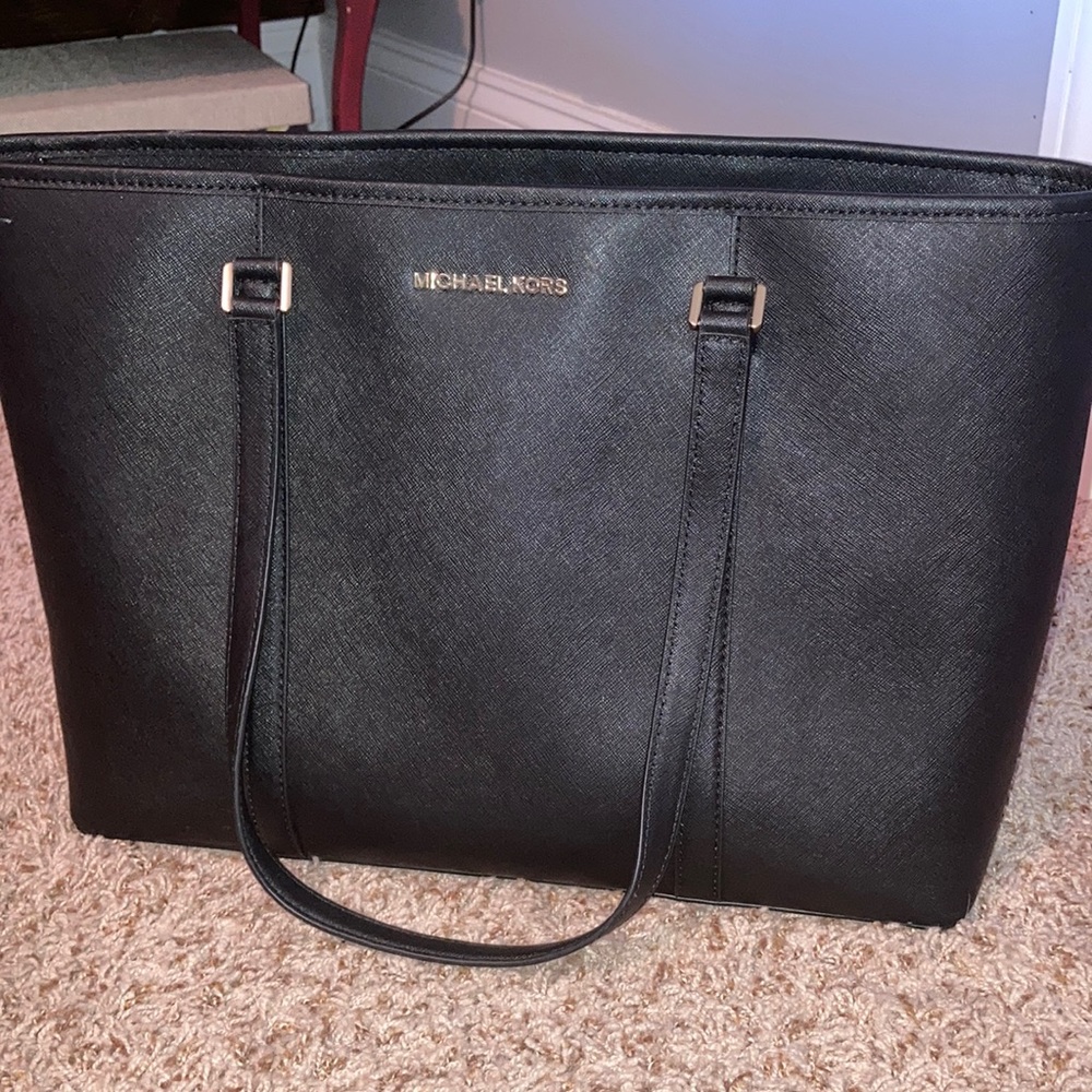 Michael kors leather tote